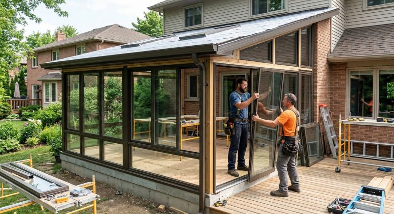Conservatory Installation in Asheville, NC