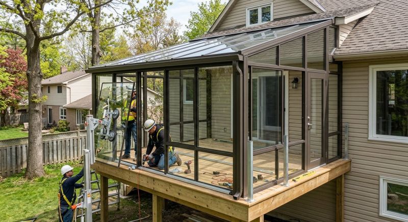 Deck Enclosure Construction in Asheville, NC