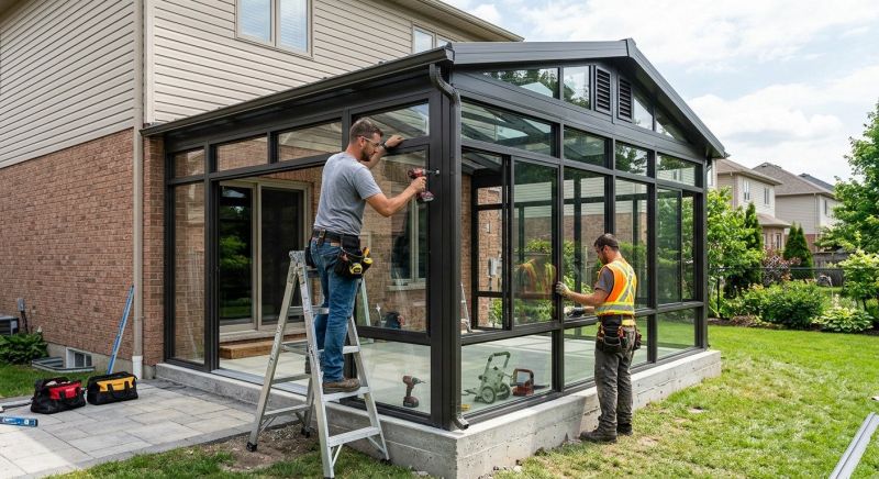 Enclosed Patio Installation in Cincinnati, OH