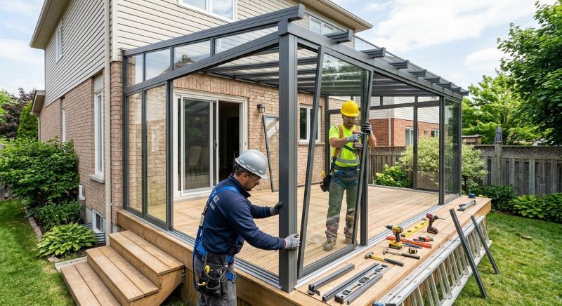 Lanai Enclosure Installation in Austin, TX