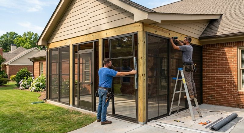 Screened In Porch Installation in Cincinnati, OH