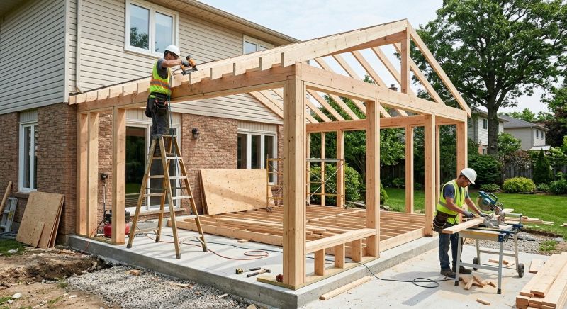 Sunroom Addition Construction in Austin, TX