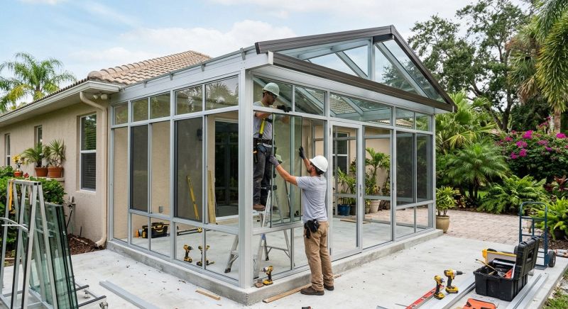 Sunroom Addition Construction in Seattle, WA