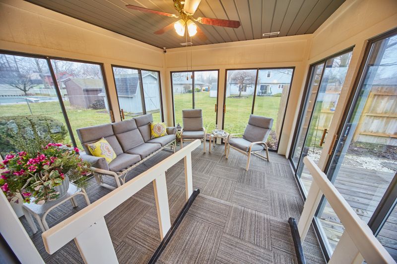 Indoor-Outdoor Transition Sunroom