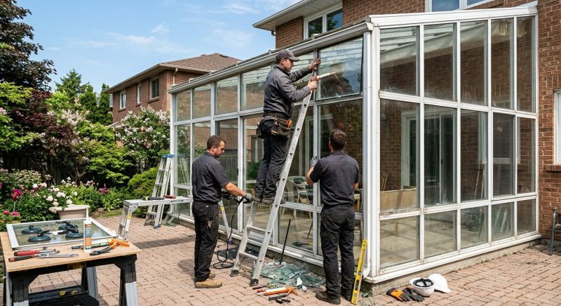 Sunroom Window Repair in Dallas, TX